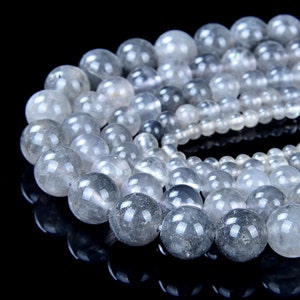10 Strands 8mm Cloudy  Quartz Gemstone Grade AA Round 8mm Loose Beads 15.5 inch Full Strand BULK LOT (90187018-247 x10)
