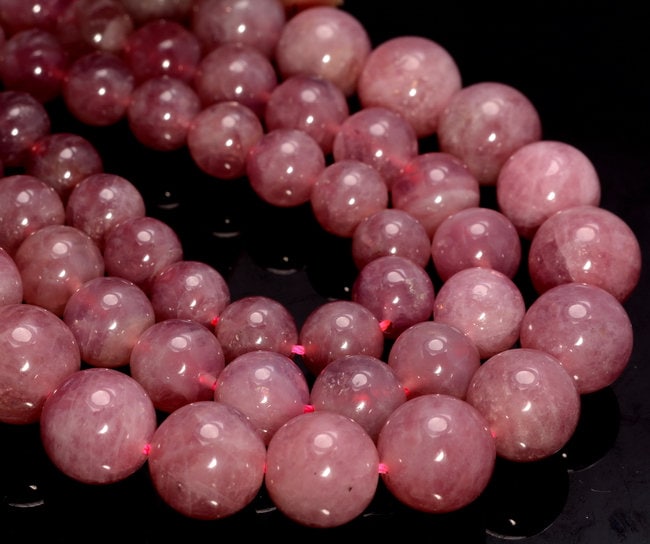 Genuine Natural Madagascar Rose Quartz Gemstone Grd AAA Purple Pink 5…