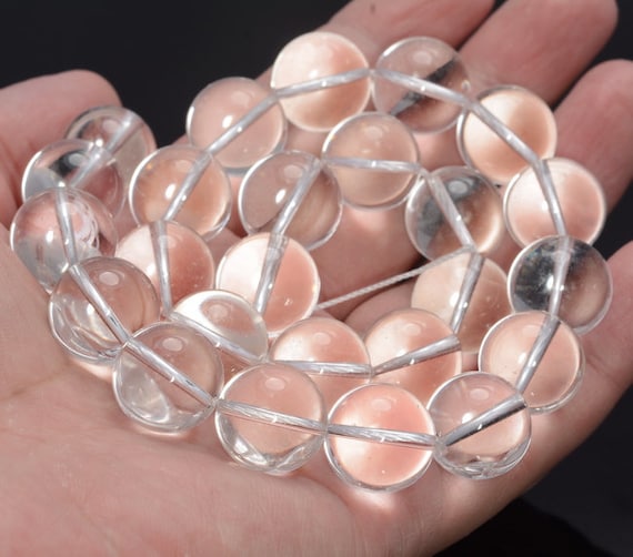 Rock crystal quartz beads discount