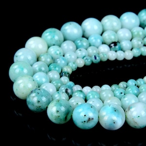 Natural Fynchenite Phoenix Stone Chrysocolla Gemstone Grade AAA Round 5MM 6MM 7MM 8MM 9MM 10MM 11MM 12MM Beads (D57 D58)