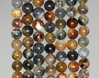 6MM Rainbow Opal Gemstone Round 6MM Loose Beads 15.5 inch Full Strand (90183522-788)