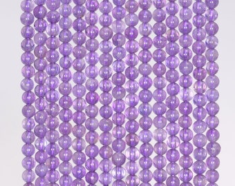 2mm Royal Amethyst Gemstone Grade AAA Deep Purple Round Loose Beads 15.5 inch Full Strand (90143444-107-2G)