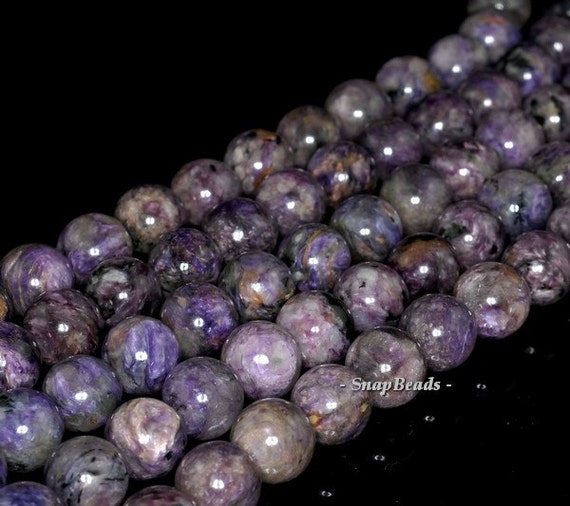 10MM CHARA RIVER CHAROITE GEMSTONE A PURPLE ROUND 10MM LOOSE BEADS 7.5" 10MM CHARA RIVER CHAROITE GEMSTONE A PURPLE ROUND 10MM LOOSE BEADS 7.5"