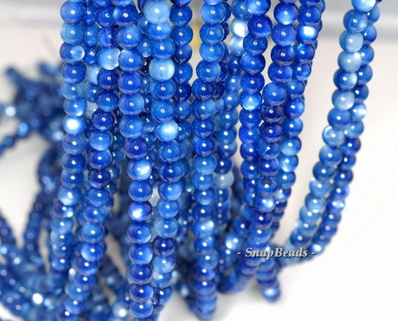 Round Cream Shell Beads (5mm)