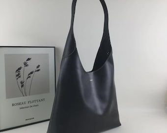 Coach Brooklyn Shoulder Bag 39 Black Leather CU044 Outlet New