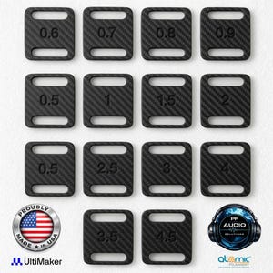 Turntable carbon fiber Cartridge Headshell Spacers Shims aligment VTA + AZIMUTH