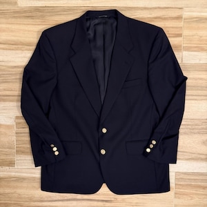 Navy Burberry Blazer - Etsy
