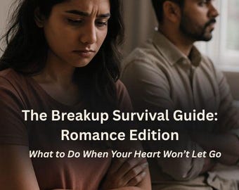 Breakup Survival Workbook PDF | Healing After Breakup Guide | Emotional Recovery Journal | Guided Self Reflection
