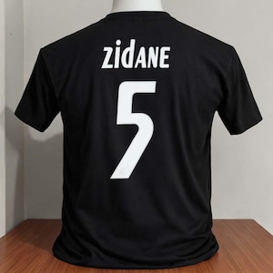  Real Madrid ZIDANE Tシャツ　レアルマドリード Zidane shirt real madrid - Etsy 日本