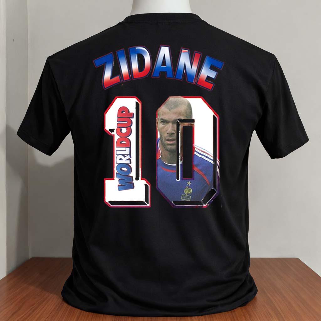 Frankrijk Voetbalshirt Zidane - WK 1998 - Kind en Volwassenen - Maat 164