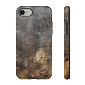 Rusty Metal Texture Phone Case | Industrial Grunge iPhone Cover