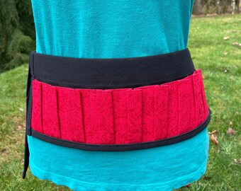 Essential Oil Raindrop Belt//Oil Belt// Raindrop Technique//Massage Belt//Red Oil Belt//Essential Oil Belt//Oil Holder