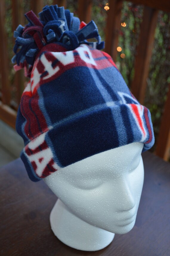 New England Patriots Fleece Hat//Men's 