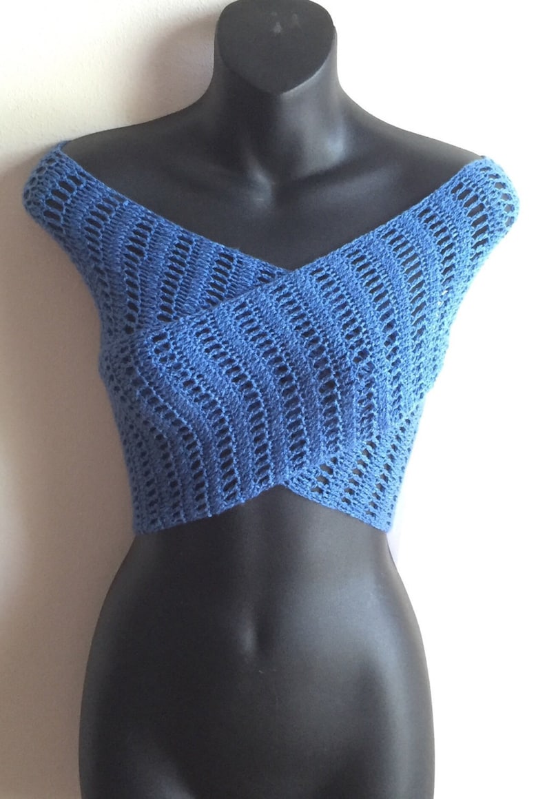 Criss Cross Crochet Top With or Without Tassels Etsy New Zealand