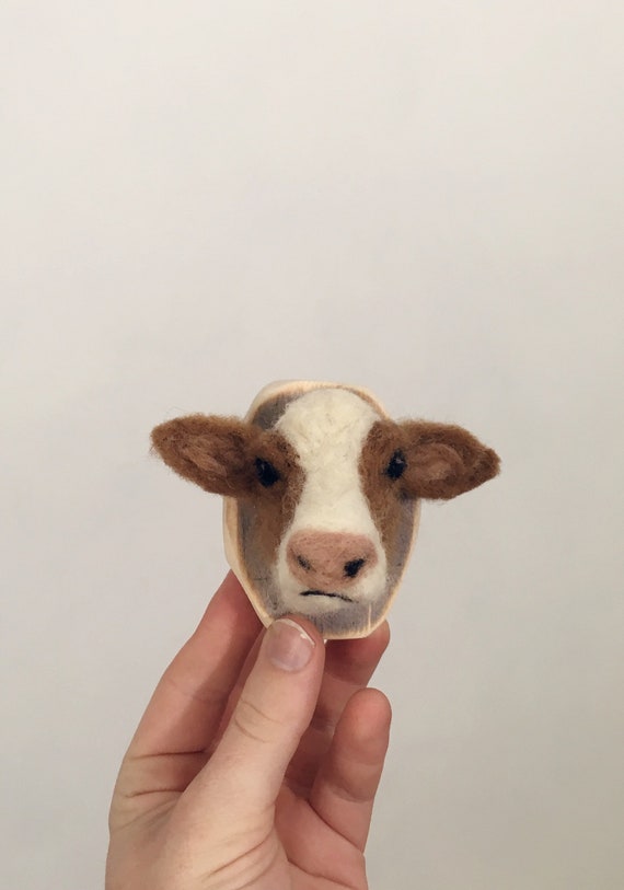 Tiny Wool Cow