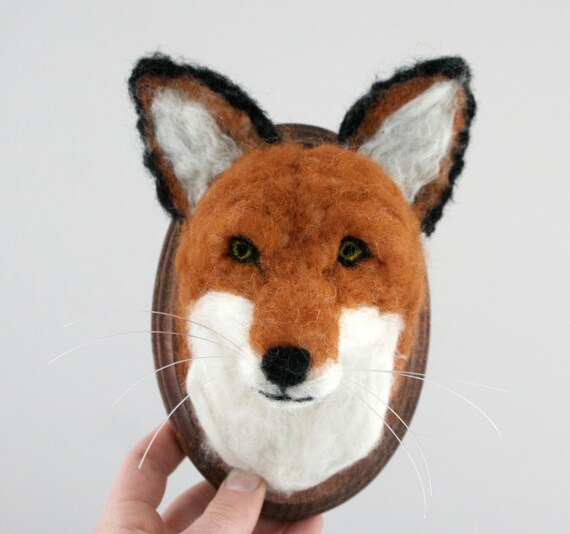 Faux Taxidermy Fox (Vulpes vulpes)