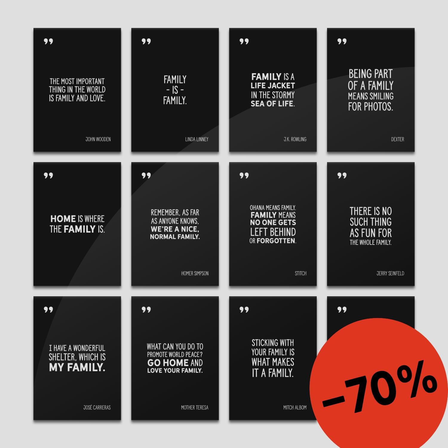 12 Family Quote Posters! (digital Download) - Etsy
