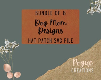 Hat Patch SVG File - Dog Mom Bundle