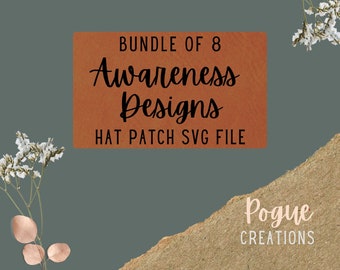 Hat Patch SVG-fil - Medvetenhetspaket