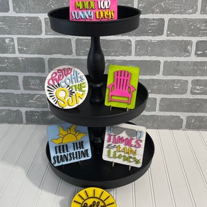 Summer Tier Tray DIY Kit