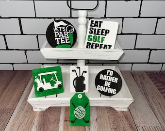 Golf Tier Tray Laser Cut File