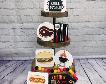 BBQ Tier Tray Laser Cut File