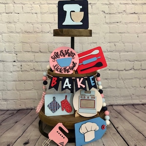Bake Tier Tray Laser Cut File
