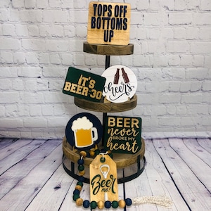 Beer Tier Tray Laser Cut File