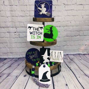 Witch Tier Tray Laser Cut File
