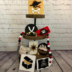 Bandeja de nivel pirata Laser Cut File