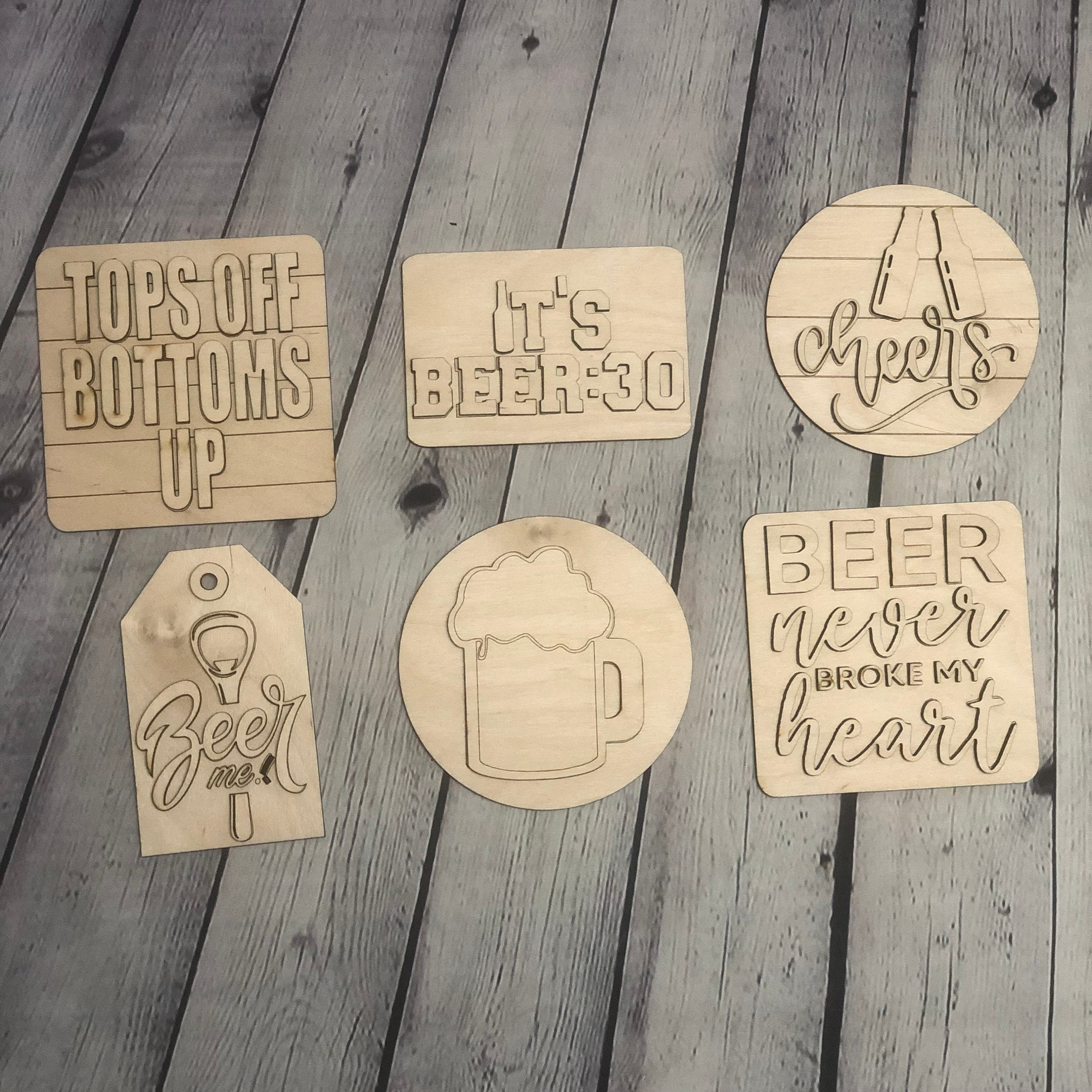 Beer Tier Tray Laser Cut File - Etsy