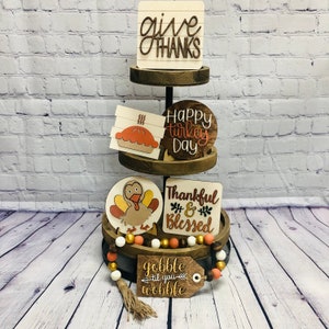 Thanksgiving Tier Tray DIY Kit