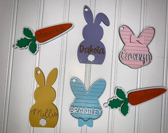 Easter Basket Tag  Laser Cut File