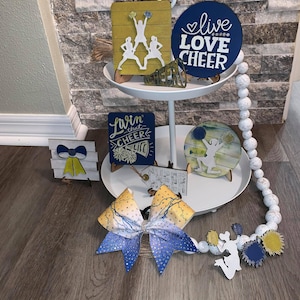 Cheer Tier Tray Laser Cut File