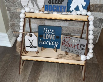 Hockey Tier Tray Laser Cut File