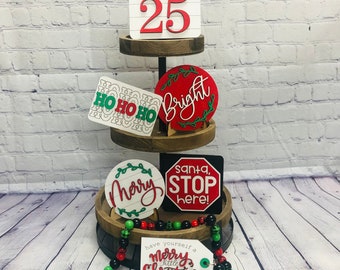 Christmas Tier Tray DIY Kit