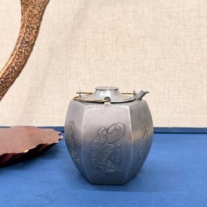 Pewter Sake Set - Etsy
