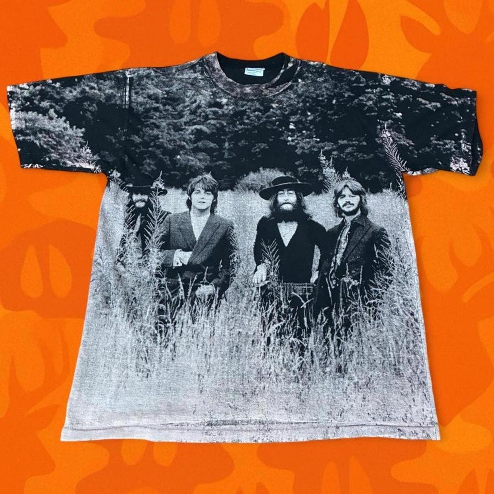 The Beatles All Over Print Tshirt - Etsy