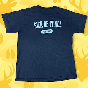Sick of It All Nyhc - Etsy