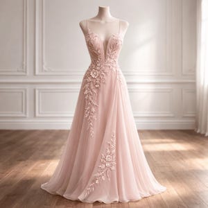 chinese dress ladies A Line Deep V Neck Ivory Satin Wedding Dresses, V Neck Ivory Satin Pro –  jbydress