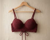 Crochet Corset Top Pattern, Summer Bralette, US Terms (PDF Pattern)