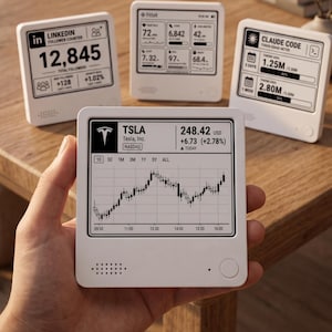 Everview – Follower-Zähler für soziale Medien, Instagram-/YouTube-/Reddit-Computer, Commerce-Tracker, plattformübergreifende Konnektivität, Schreibtisch-Gadget