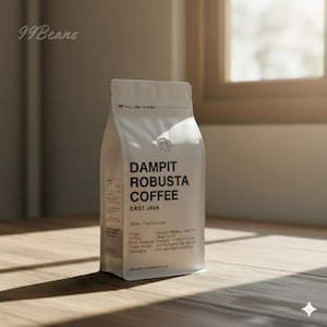 Fin Robusta Dampit Malang East Java - Natural Process Medium-Dark Roast