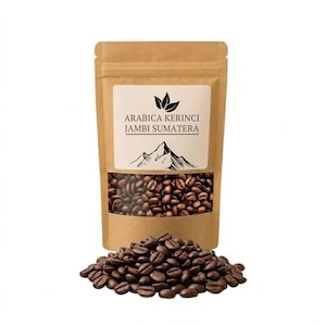 Café Arábica Kerinci Jambi Sumatra - Origen único lavado completo (grano entero)