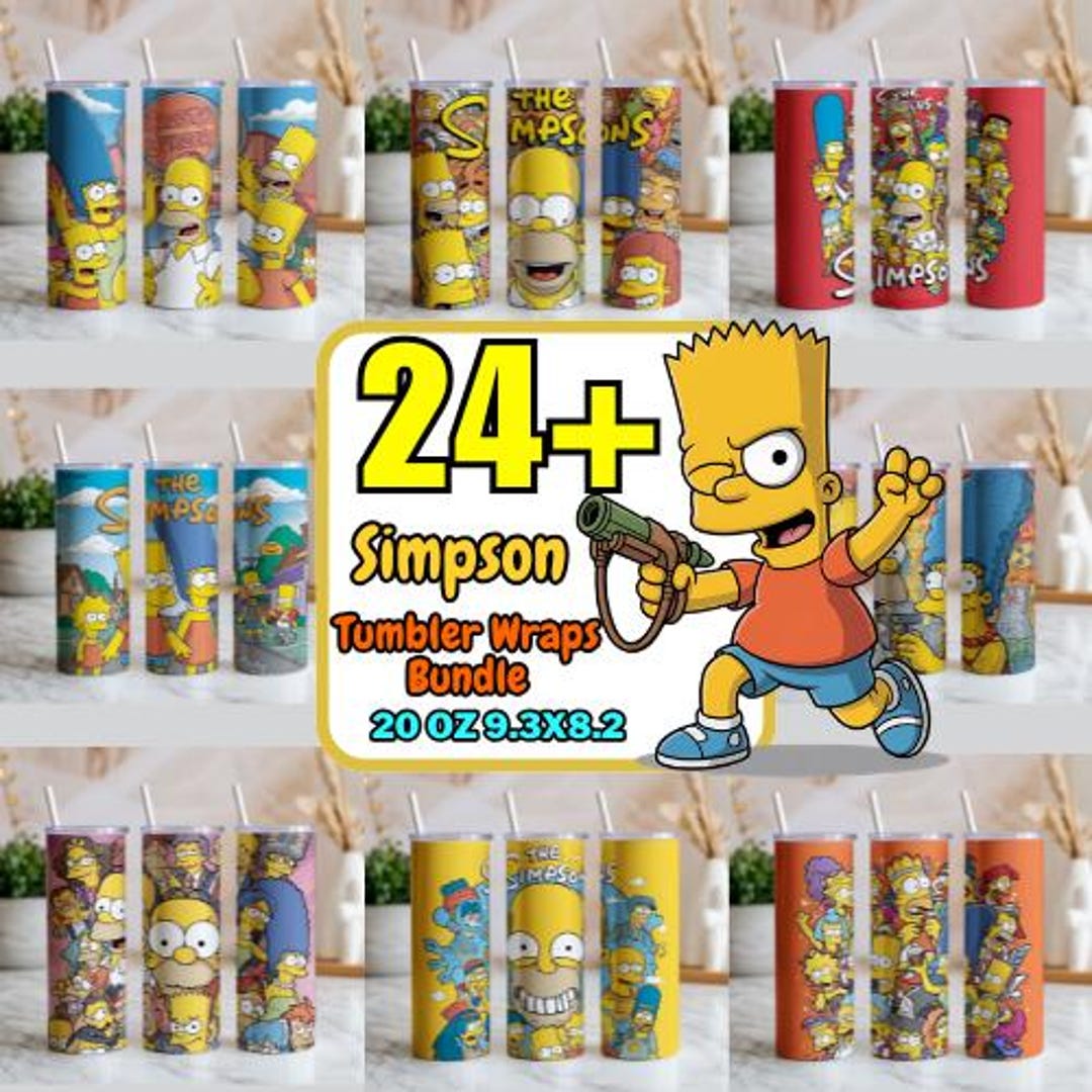 24+ Simpson Family Tumbler Wraps Bundle (digital Download) - Etsy