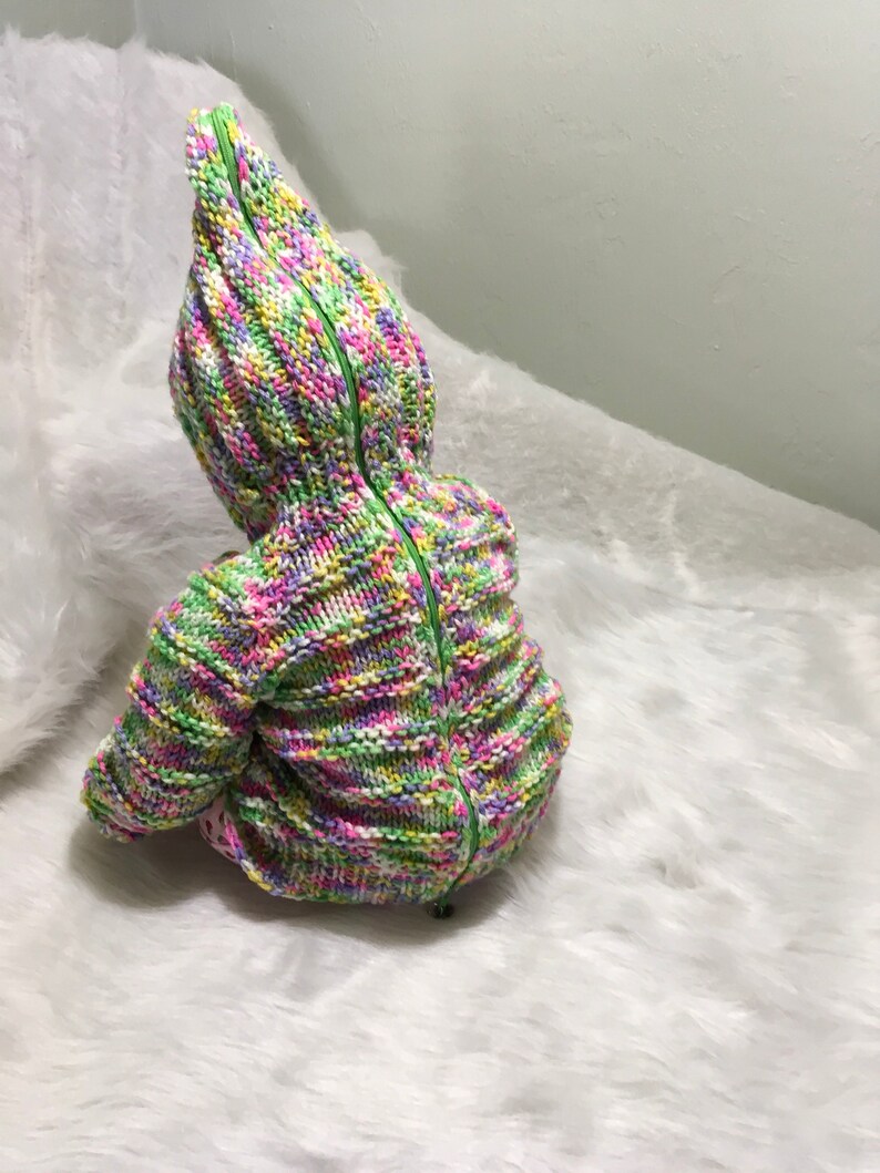 Hand Knit Hooded Baby Sweater Zips up the Backso Cute & Etsy