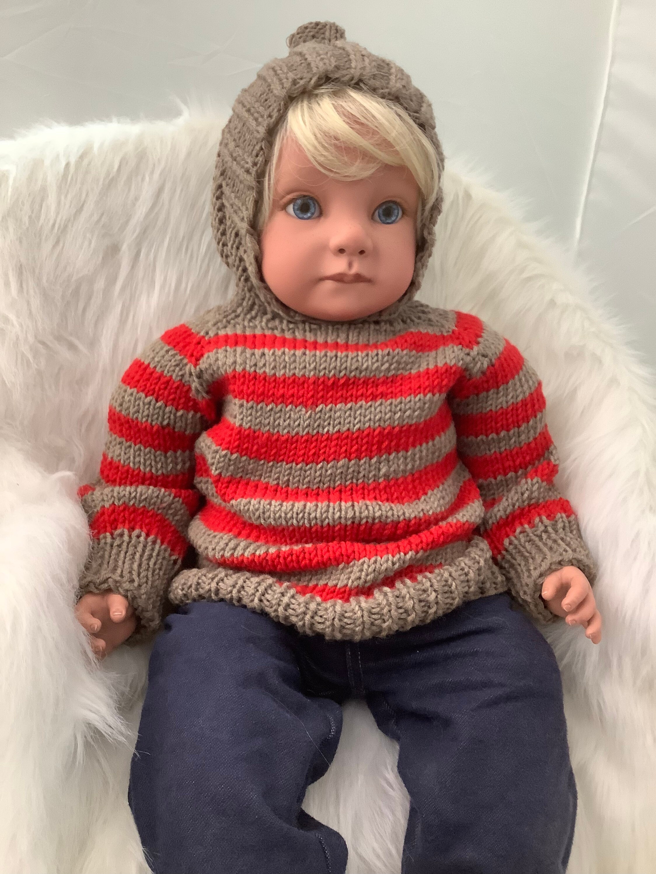 Wool Hooded Sweater - Etsy