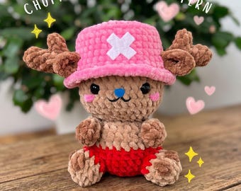Patron au crochet Chopper Amigurumi PDF, modèle au crochet chopper, téléchargement immédiat, chopper häkeln, modèle au crochet chopper