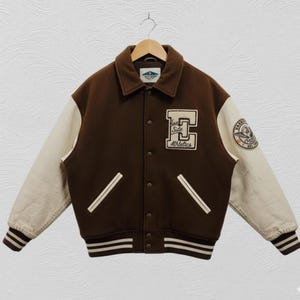 Custom Embroidered Varsity Jacket, Korean Wool, Quilted Lining, Personalized Letterman Bomber