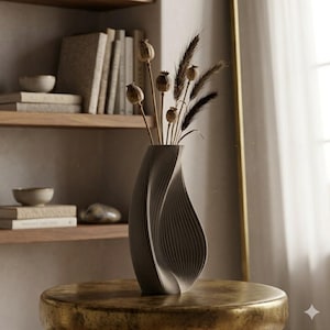 Modern Parametric Twisted Vase